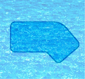 Piscine creusée lazy-l