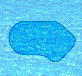 Piscine creusée oval